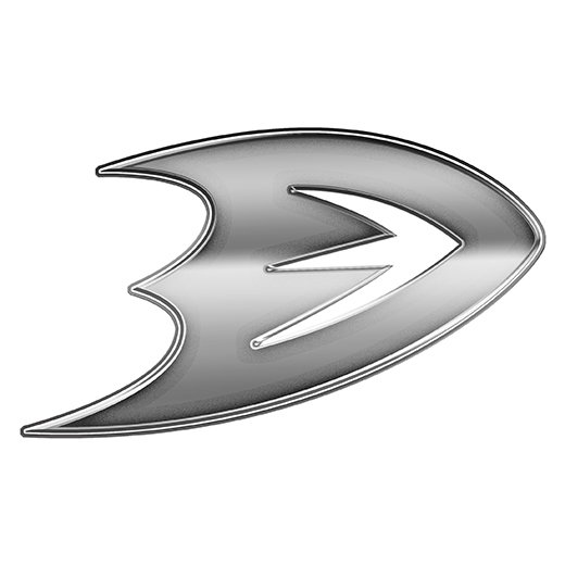 Anaheim Ducks Silver Logo iron on paper